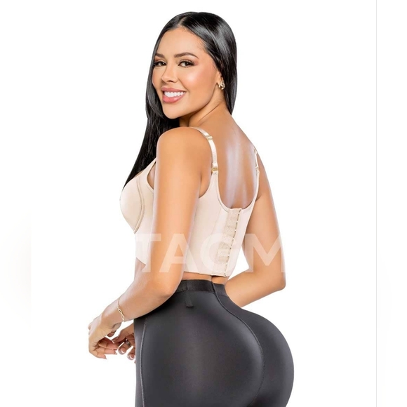 Stagmi Best Push Up Back Smoothing Bra Colombianas Faja "Magic Bra" Full Cup NEW - Picture 16 of 16